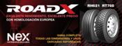 ROADX, marca de neumáticos de camión, se incorpora al portafolio de Nex