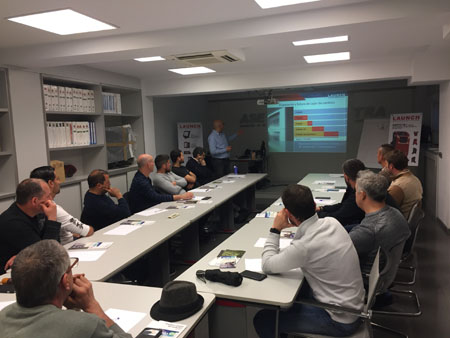 ASETRA y LAUNCH Ibérica colaboran con los talleres madrileños
