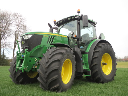 Los neumáticos Vredestein ya están disponibles en los nuevos tractores John Deere