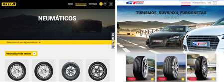 Giti Tire estrena webs para sus marcas Giti y GT Radial