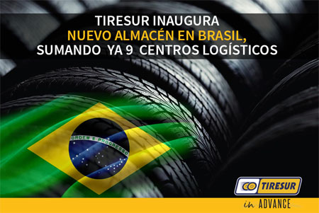 Tiresur inaugura un nuevo almacén en Brasil