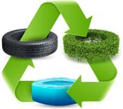 El triple ahorro ecosostenible del reciclaje de neumáticos