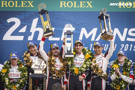 Alonso y Michelin ganan en las 24 Horas de Le Mans