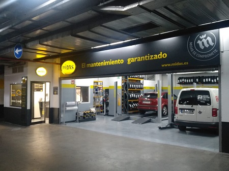 Midas abre un nuevo taller para coches en Madrid