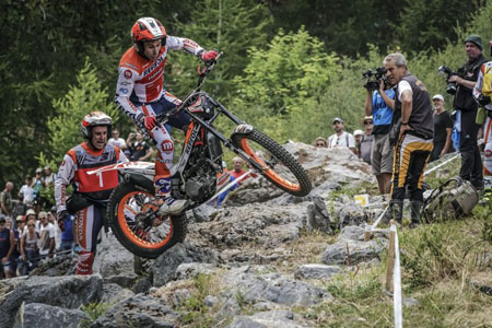 Toni Bou y el Repsol Honda/Michelin, campeones del Mundo