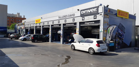 Talleres David ya luce los colores de Driver Center