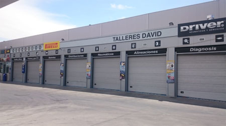 Talleres David ya luce los colores de Driver Center