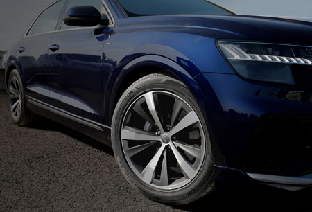 Hankook, equipo original en el modelo Q8 de Audi