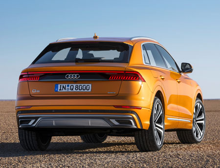 Hankook, equipo original en el modelo Q8 de Audi