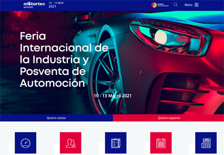 Motortec Automechanika Madrid 2021 estrena Web