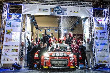 Pirelli y Citroën conquistan el Campeonato de España de Rallies de Asfalto