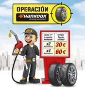 Operación Hankook en Confortauto y llévate hasta 60€ en combustible