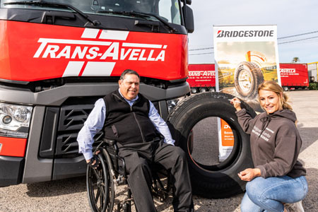 Bridgestone y Lydia Valentín en Trans-Avellà