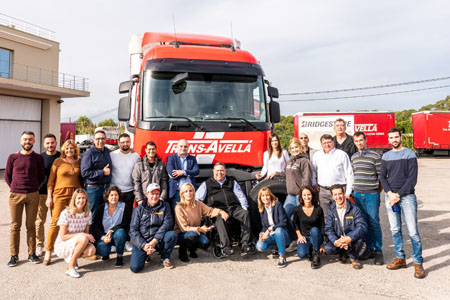 Bridgestone y Lydia Valentín en Trans-Avellà