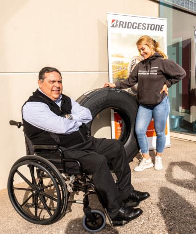 Bridgestone y Lydia Valentín en Trans-Avellà