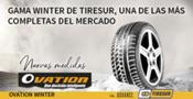 Ovation encabeza la gama winter de Tiresur