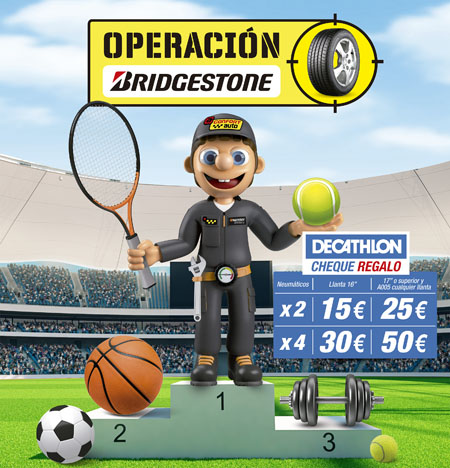 Operación Bridgestone en Confortauto