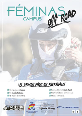 Cooper Tires patrocina el Campus Féminas Off-Road