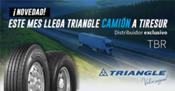Tiresur suma la gama de camión a la distribución exclusiva de Triangle PCR y OTR para España y Portugal