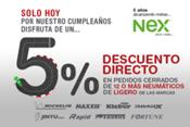 Nex celebra cinco años de vida