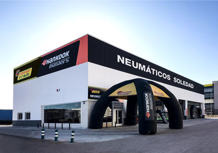 Nuevo centro de Confortauto Hankook Masters en Ribarroja