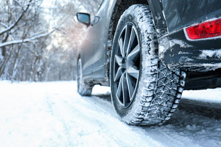 ADINE recomienda usar neumáticos de invierno