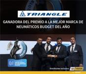 Triangle consigue el galardón a la Mejor Marca de Neumáticos Budget del año