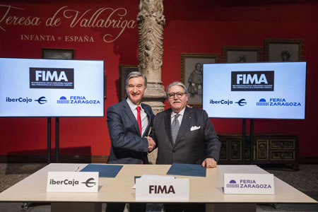 Acuerdo Feria Zaragoza e Ibercaja por FIMA