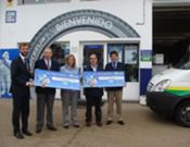 Michelin entrega 142 neumáticos conseguidos con la campaña 'Pedalada Solidaria'