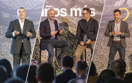 José Ramón Arnó, Antonio Lobato, Cristian Mestres y Alex Vilalta