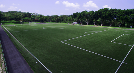 Complejo Deportivo Teófilo Simán, en Guazapa