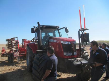 Massey Ferguson con neumáticos Michelin