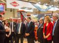 El Ministro de Agricultura, Luis Planas durante su visita