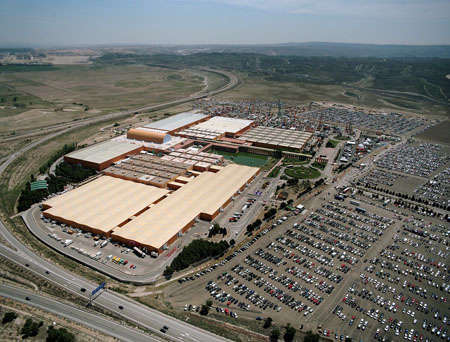 Vista aérea de Feria Zaragoza - FIMA 2020