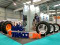 Los neumáticos CEAT en el stand de Safame Comercial