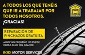 Rodi ofrece reparación de pinchazos gratuita durante el Estado de Alarma