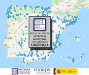 Activo el mapa de talleres de Vehículo Industrial elaborado por CETRAA, CONEPA y el MITMA