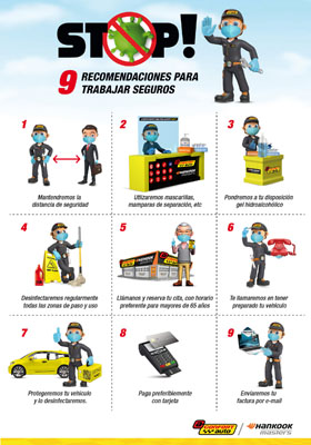 9 consejos para trabajar seguro