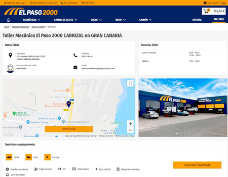 Talleres el Paso 2000 presenta su nueva tienda online