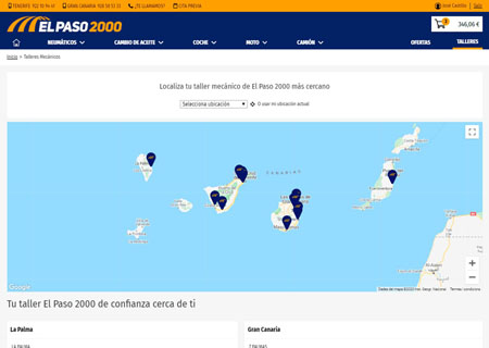 Talleres el Paso 2000 presenta su nueva tienda online