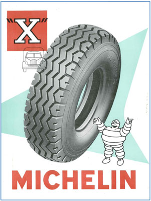 60 años del neumático radial X de Michelin