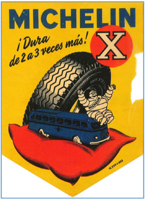 60 años del neumático radial X de Michelin