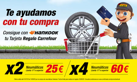 Confortauto y Hankook te ayudan a hacer la compra este Verano