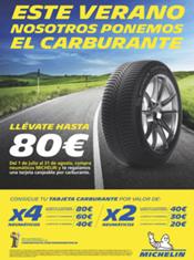 Confortauto y Michelin te regalan hasta 80 euros en carburante este verano