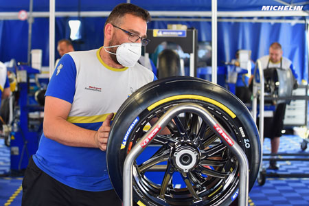 Michelin estrena con éxito su nuevo neumático trasero para MotoGP