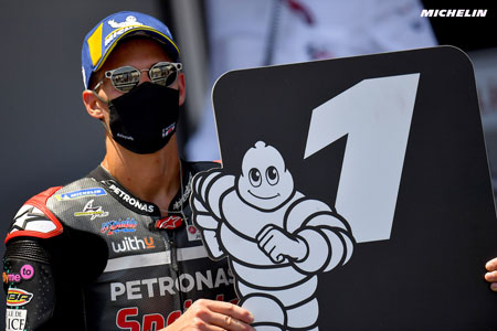 Michelin estrena con éxito su nuevo neumático trasero para MotoGP
