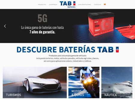 TAB Spain estrena nueva página web