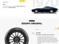 Pirelli renueva su web corporativa en España