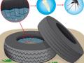 Reciclar neumáticos contribuye a evitar la proliferación de mosquitos