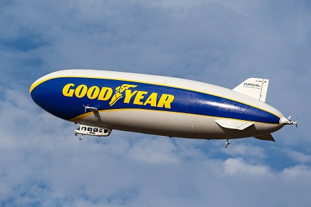 Blimp de Goodyear 